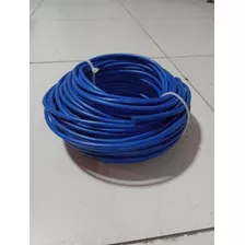 Cable De Red Utp Categoría 6 Color Azul X 30 Mts