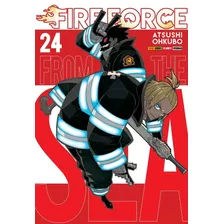 Fire Force Vol. 24, De Ohkubo, Atsushi. Editora Panini Brasil Ltda, Capa Mole Em Português, 2022