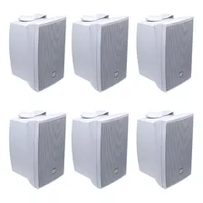 06 Caixa De Som Ambiente Jbl Selenium C 321 C321b 30w Branco