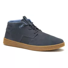 Zapatilla Con Caña Pause Mid Azul Hombre