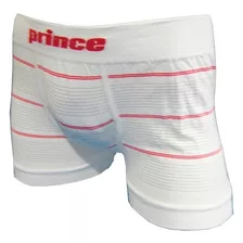 Boxer Prince Viscosa Mil Rayas Rojo / Blanco / Negro