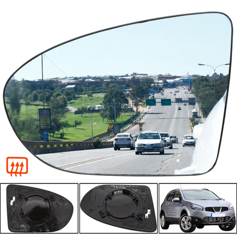 Luna Espejo Derecho Compatible Con Nissan Qashqai 2007-2014 Foto 3