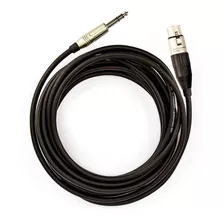 Cabo De Microfone P10 Estereo Para Xlr Amphenol - 45 Mt