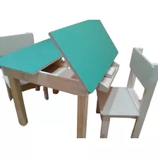 Combo Mesa Y Sillas Para Niños