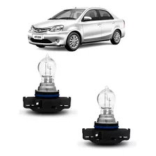 Par Lampada Farol De Milha Etios Sedan 2013 A 2019 H16