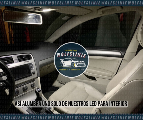 Kit Led Interior/reversa Premium Fiat 500 Can Bus Plug\u0026play  Foto 4