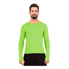 Camisa Poliamida Uv50 Muvin Masculina - Manga Longa Corrida