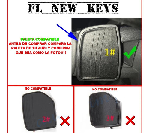 Paletas De Cambios Al Volante Aluminio Audi A4 A3 A5 S3 S5 Tt 2017 A 2020 Sline Foto 3