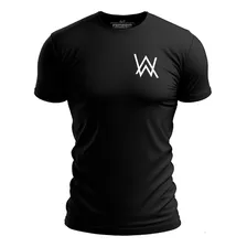 Camiseta Alan Walker Estampa Costas Faded Música Eletrônica