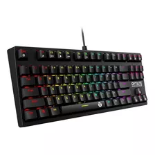 Teclado Mecanico Gamer Fantech Mk872 Rgb Optico Switch Black