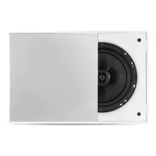 Caixa De Som Arandela Frahm Quadrada 6cx 80w Tela D Aluminio