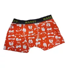 Boxer Marey 5015 De Niño Algodon Y Lycra Ojitos Pack X 2