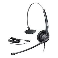 Auriculares Mono Yealink Yhs34 - Mono - Desconexión Rápida -