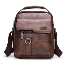 Jeep Hombre Bolso De Piel Bolso Bandolera Clásico