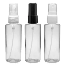 10 Frasco Pet 60 Ml Reto Borrifador Spray Perfume