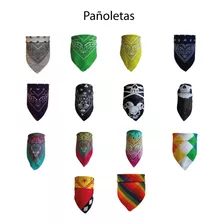 3 X Pañoletas Bandana Pañuelo Motoquero 14 Diseños