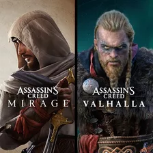 Assassins Creed Mirage & Valhalla Xbox One/series