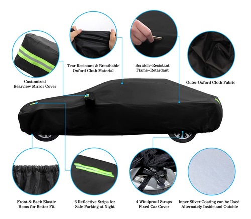 Abdeck Car Cover Compatible Con Mercedes-benz Gle Class Foto 3