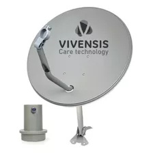 Antena Digital Parabólica Vivensis 60cm Ku + Lnbf Simples