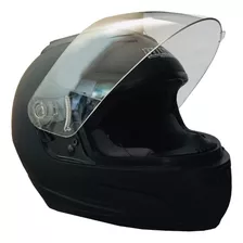 Casco Integral Rush Negro Mate - Mundomotos.uy