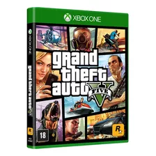 Gta 5 Grand Theft Auto V Xbox One Mídia Física Usado