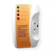 Protector De Voltaje - Supresor De Picos Color Blanco