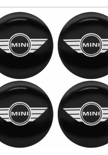 Centros Rin Mini Cooper 54 Mm 4 Piezas Alas Foto 10