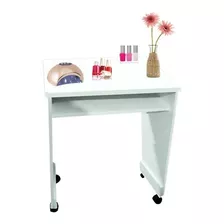 Mesa Escritorio Pequeño Con Ruedas 60cm, Envio Gratis