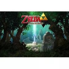Poster Jogo The Legend Of Zelda A Link Between Worlds 30x45