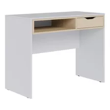 Mesa Para Computador Com Nichos Lamb Branco Tauari