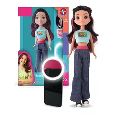 Boneca Luluca Fashion Com Ring Light Brinquedos Estrela