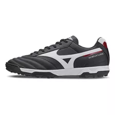 Chuteira Mizuno Society Morelia Classic As - Preto/branco