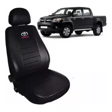 Funda Cubre Asiento Cuero Acolchonado Toyota Hilux 05 Al 15