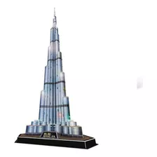 Quebra Cabeça Cubicfun Dubai Led 3d 136 Peças 