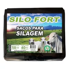 Sacos De Silagem Preto 51x110 - 200 Micras C/1000 Unid