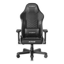 Silla De Escritorio Dxracer K200 Gamer Negra Y Blanca Con Tapizado De Cuero Sintético