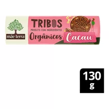 Biscoito Integral Orgânico Cacau Mãe Terra Tribos Pacote 130g