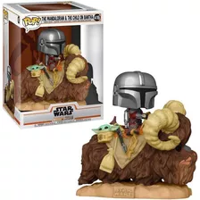 Funko Pop Deluxe: The Mandalorian & The Child On Bantha 416