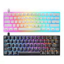 Teclado Skyloong Gk61 60% Switch Óptico Amarelo Sk61