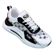 Tenis Air Y460 Mesh Para Correr Mujer Originales Blancos P