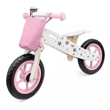 Chivita / Bicicleta De Madera Para Niños Rosada