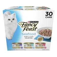 Alimento Fancy Feast Para Gato Seafood Grilled 30pzs