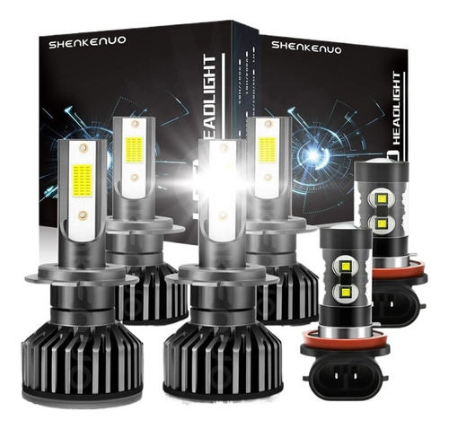 Kit De Bombillas Led Para Faros Delanteros Mercedes Ml320 Ml