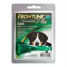 Pipeta Antiparasitário Para Pulga Merial Frontline Plus Para Cão De 40kg A 60kg