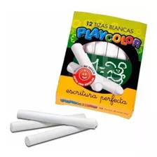 Tizas Blancas Playcolor X12