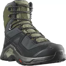 Bota Salomon Quest Element Gtx Masculina Verde Escuro