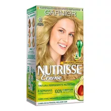  Coloração Nutrisse Louro Sol Da Liberdade 91 Garnier