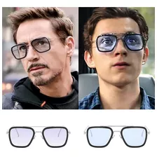 Hombre Avengers Tony Stark Gafas De Sol De Los Hombres Acces