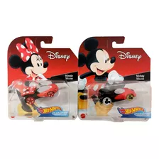 Minnie Y Mickey Mouse Disney Hot Wheels Character Cars