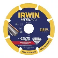 Disco De Corte 4.1/2 Pol (115 Mm) Metalmax Irwin